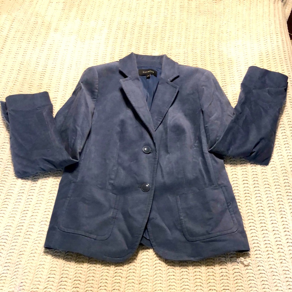 Talbots | periwinkle blue blazer